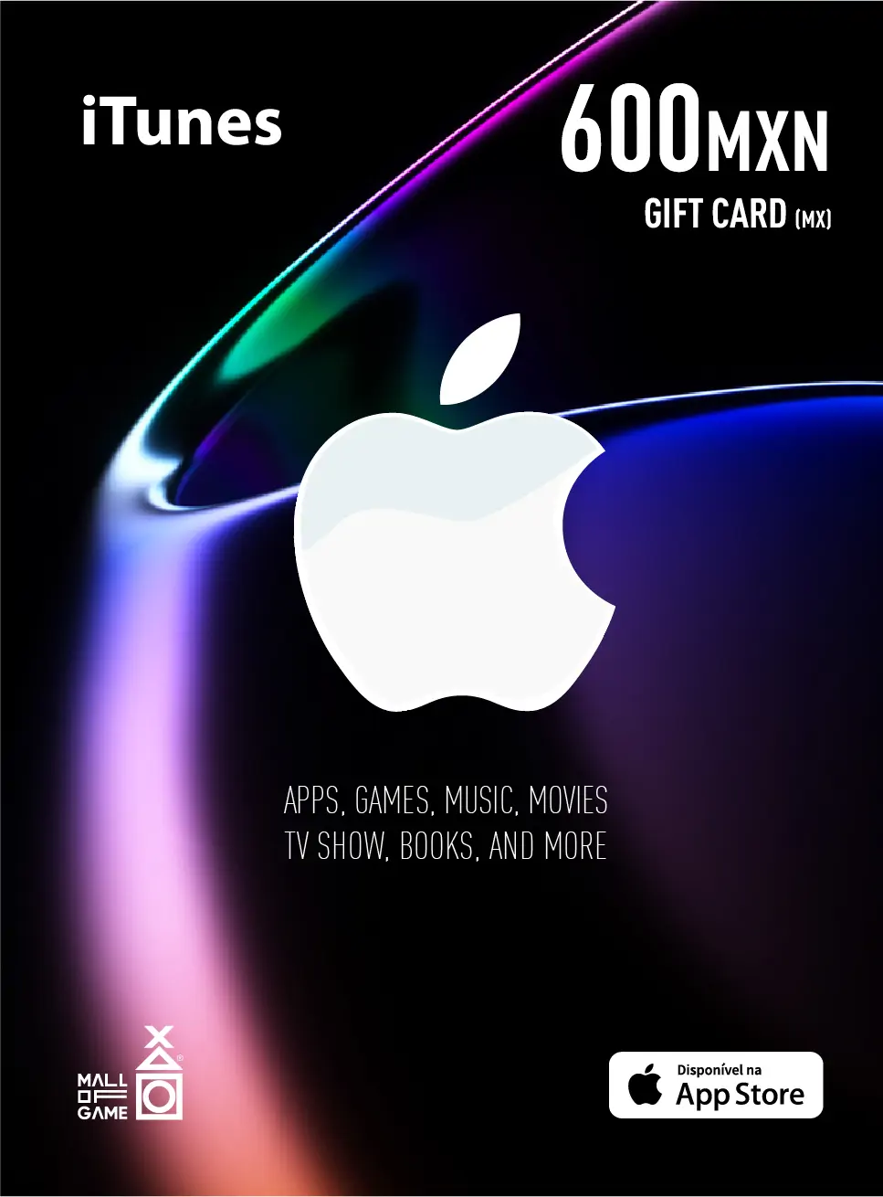 iTunes MXN600 Gift Card (MX)